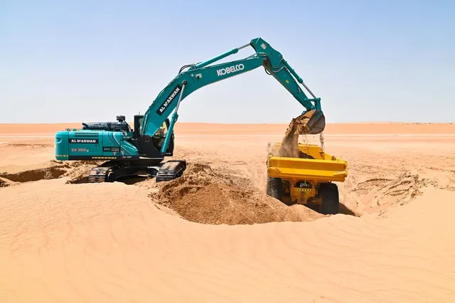 Rent Medium 35-Ton Track Excavators | Al Marwan