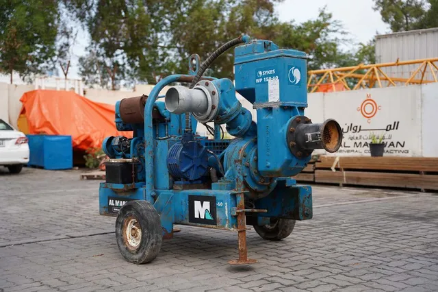 Used Dewatering Pump Sykes WP 150/60 | Al Marwan