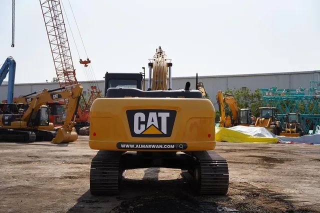 Caterpillar 323D3 Track Excavator 2020-Rear- Al Marwan