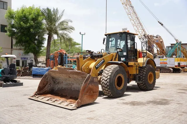 2015 Cat 950 GC Wheel Loader front left view - Al Marwan Heavy Machinery