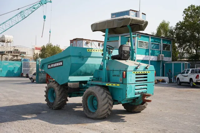 9-Ton Articulated Mini Dumper for Rent | Al Marwan